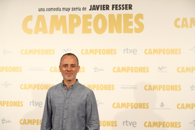 Photocall da película Campións co actor Javier Gutiérrez