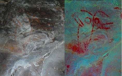 Descobren o maior conxunto de pintura esquemática prehistórica de Galicia