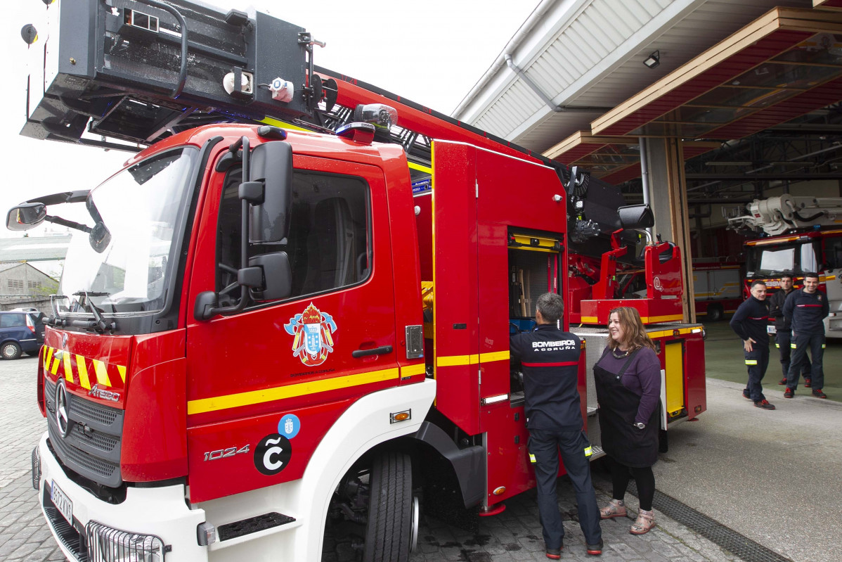 O servizo de bombeiros da Coruña incorpora un sistema de comunicacións digit