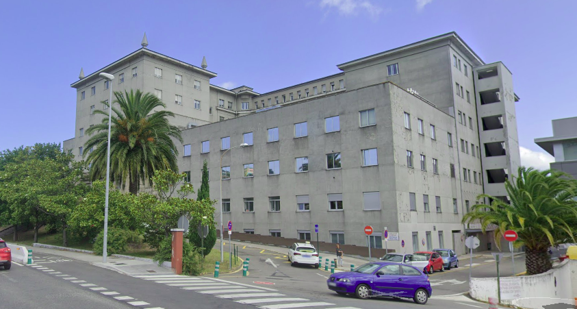 Hospital Materno Infantil A Coruña nunha imaxe de Google Street View