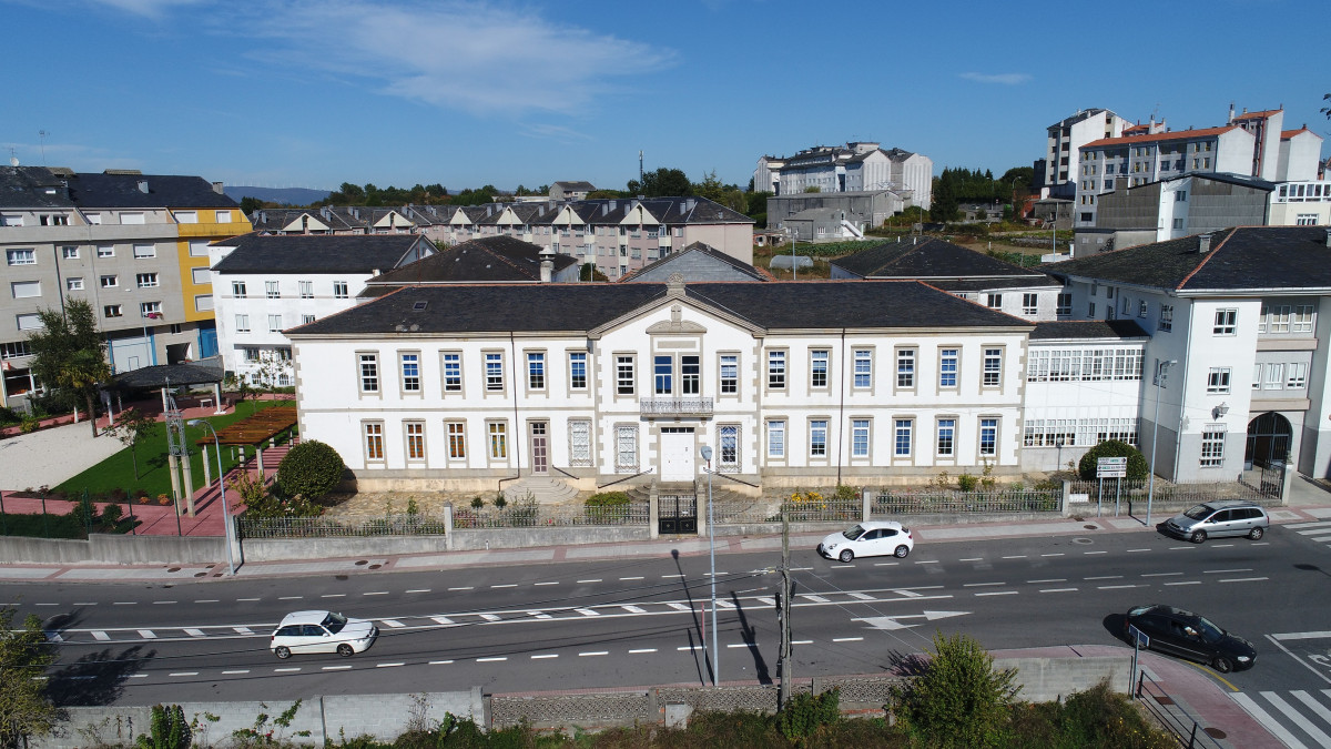Residencia de maiores de Vilalba nunha foto da web da Xunta