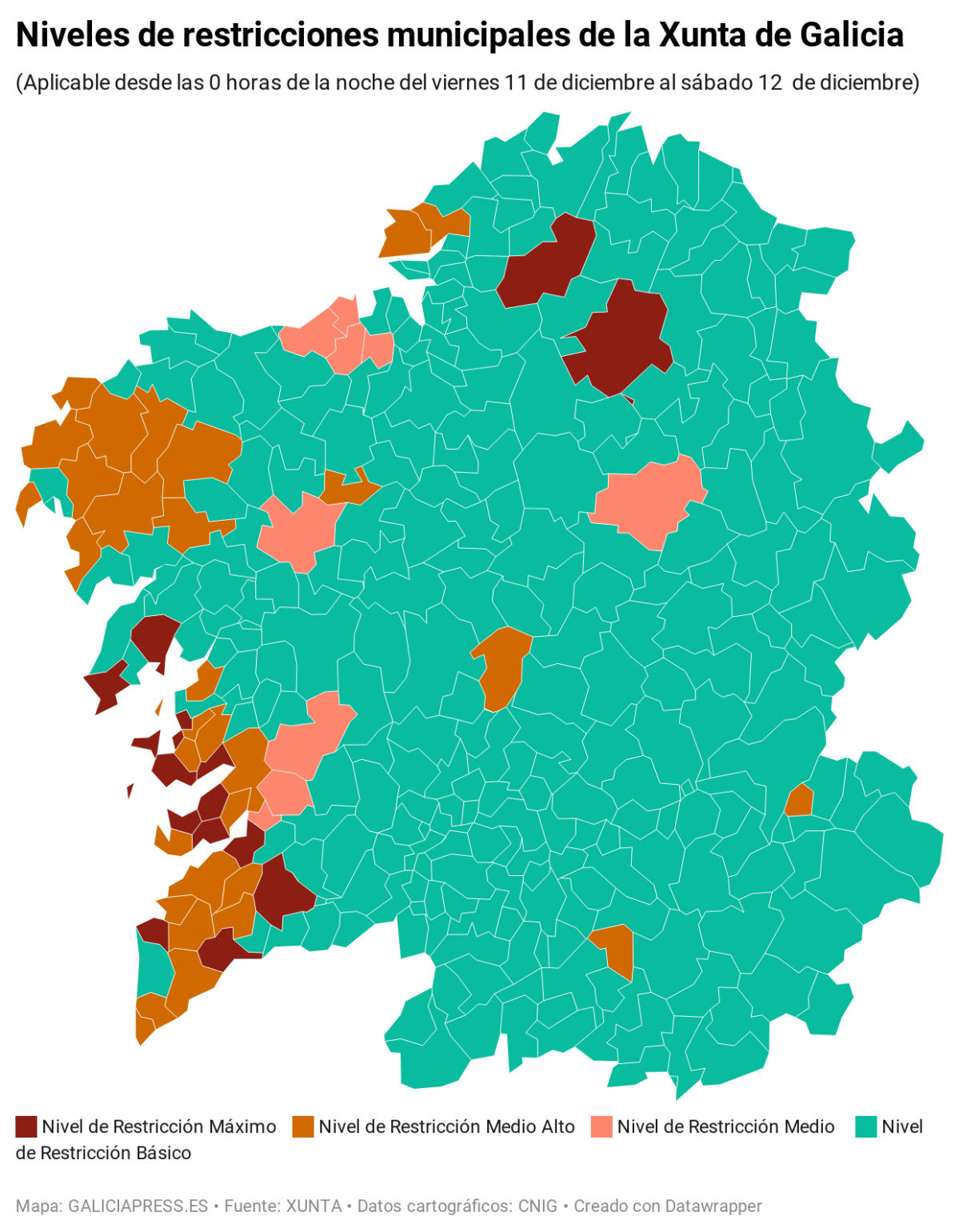 RnqTm niveis de restricións municipais da xunta de galicia nbsp  (2)