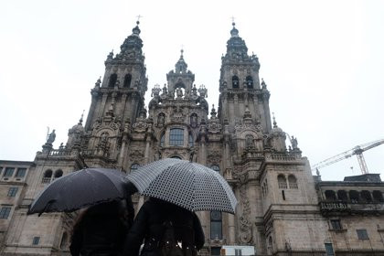 Choiva en Santiago de Compostela