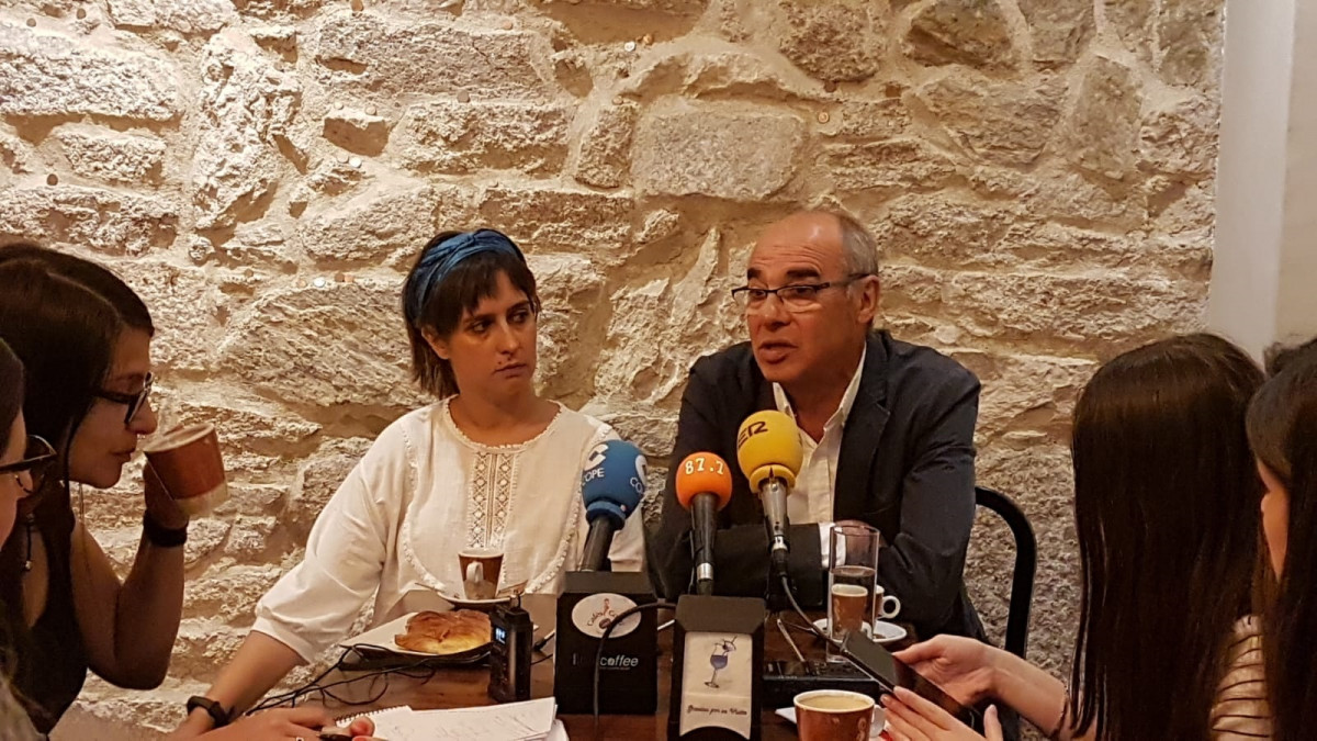 Rueda de prensa de los concejales Francisco Jorquera y Avia Veira