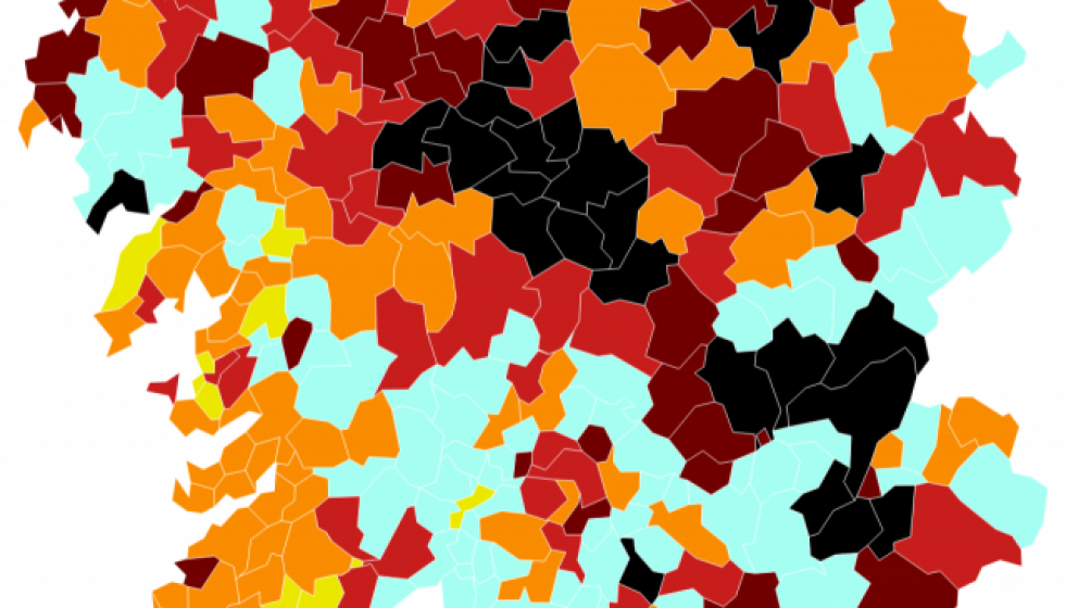Ur7ciincidenciacovida7daspormunicipiosdegalicia