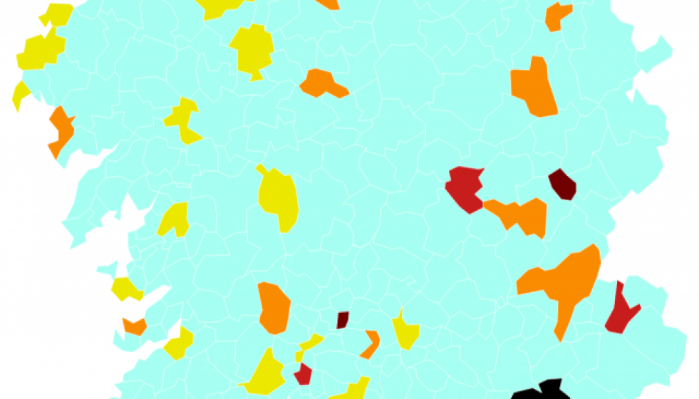 ClElvincidenciacovida7daspormunicipiosdegaliciaoctubre2