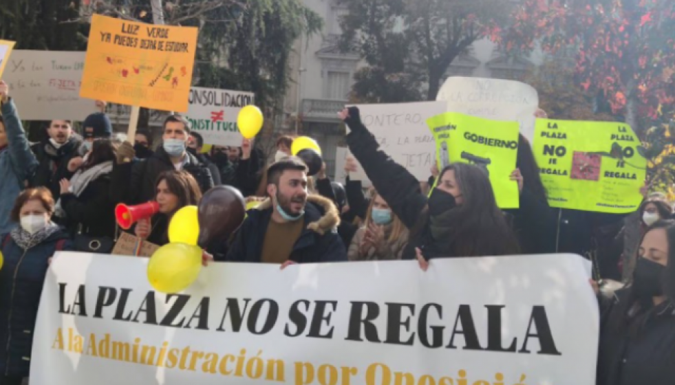 UnaprotestadelaPlataformaenDefensadelTurnoLibreenlasoposiciones