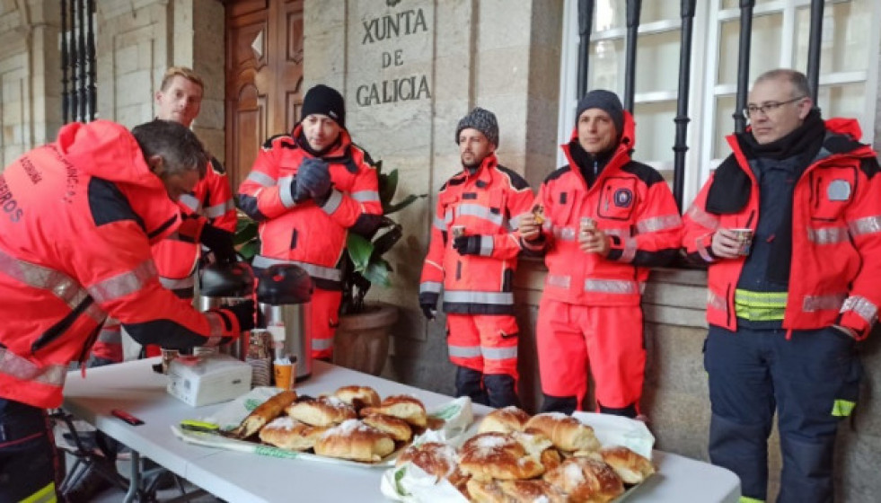 Bomberosdesayunando