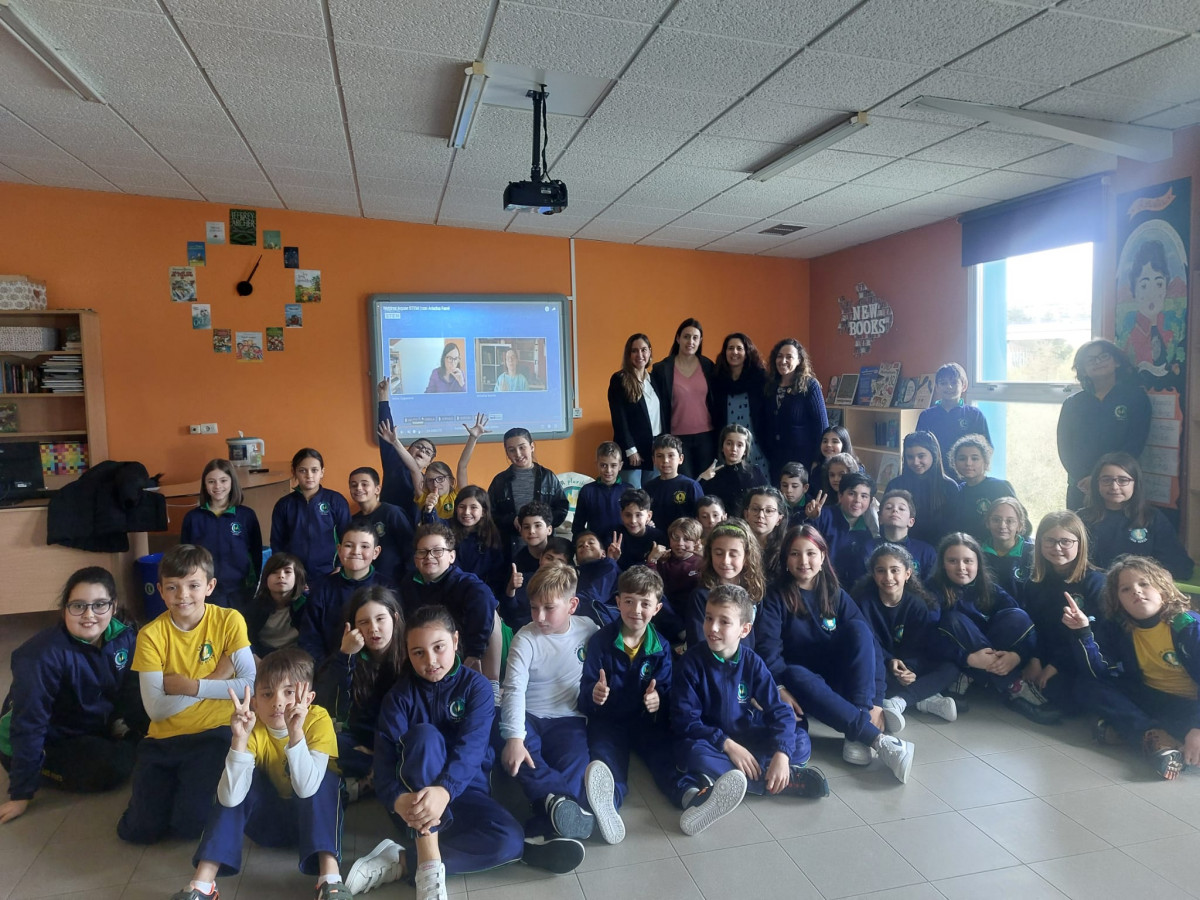 Alumnado Colegio Luis Vives Ourense y Viaqua