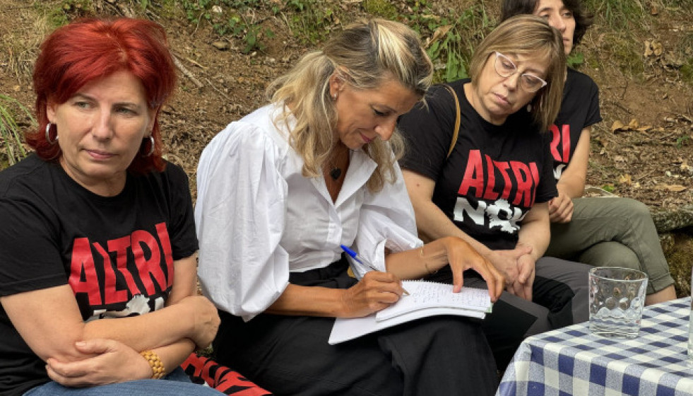 Lavicepresidentadurantelareuninconlosactivistas