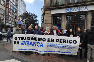 Concentración de la Plataforma de Afectados por Estafas Bancarias