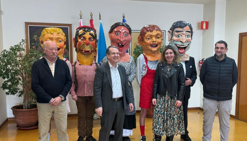 Presentación de la programación del Entroido 2025 en el Ayuntamiento de Vigo.