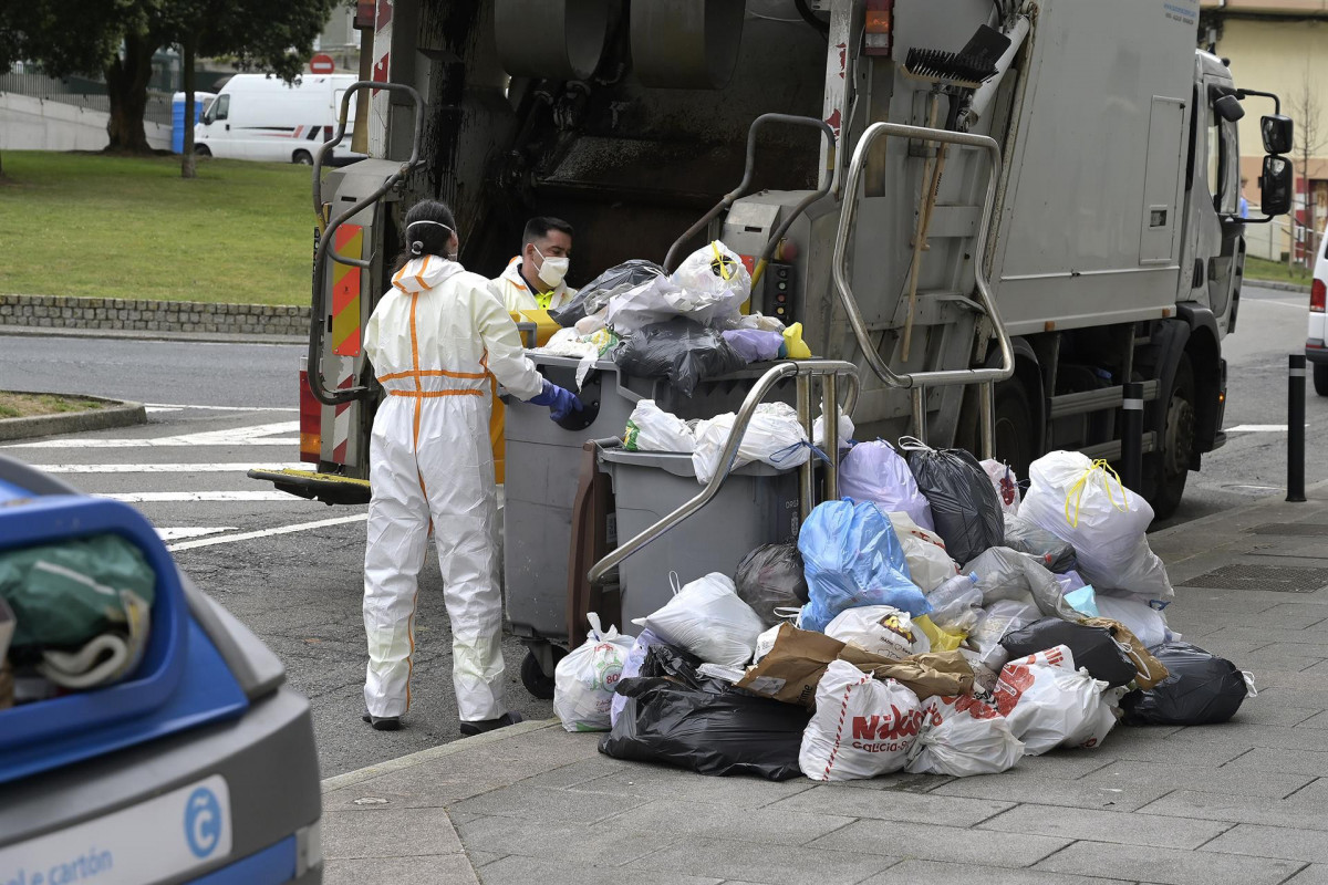 Recogida basura A Coruña