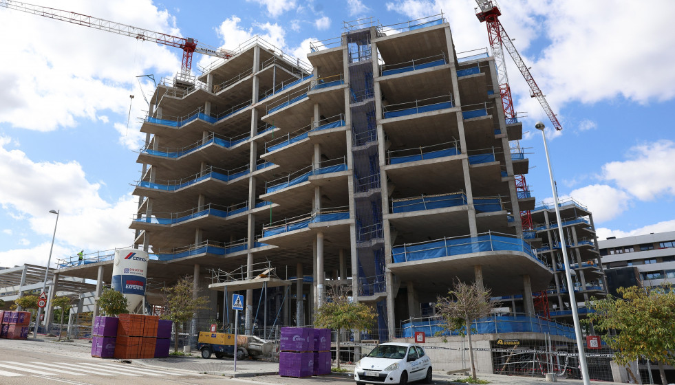 Edificio en construcción
