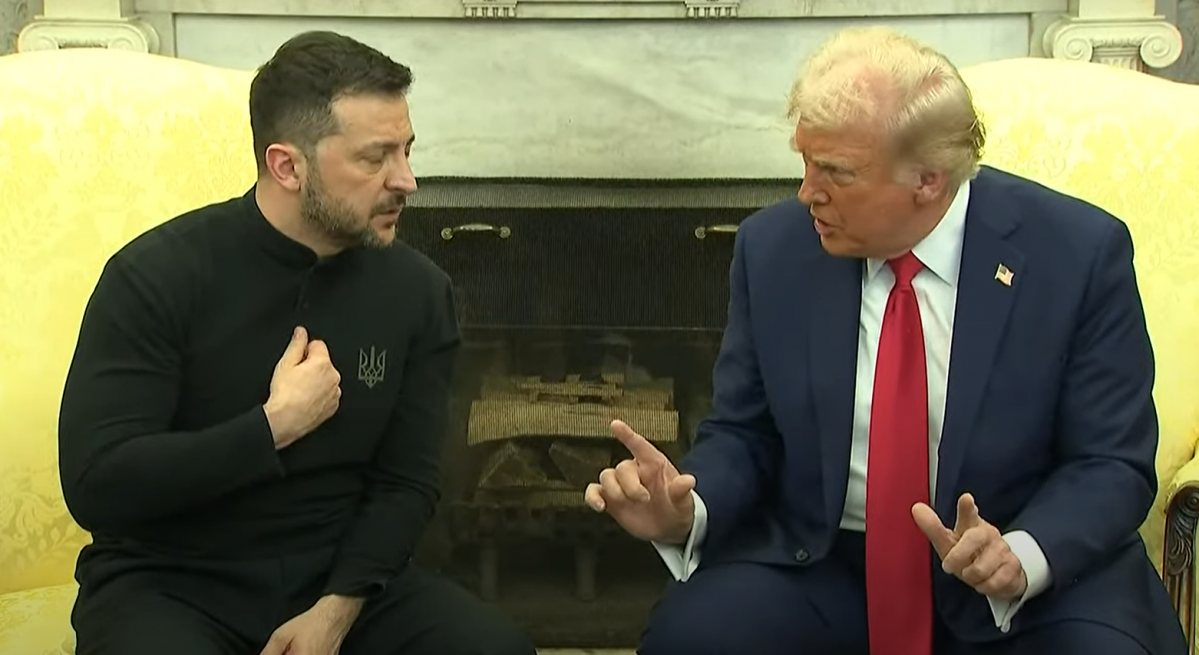 Trump y Zelensky discuten en la Casa Blanca