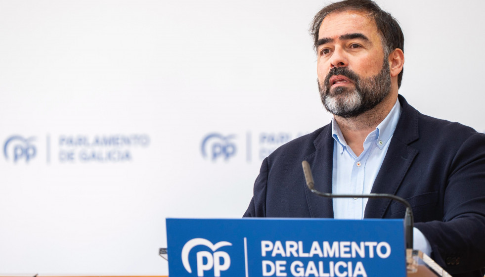 Portavoz parlamentario del PPdeG, Alberto Pazos.