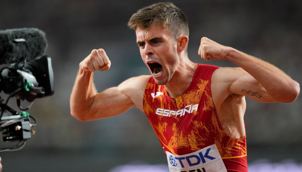 Adrián ben atletismo
