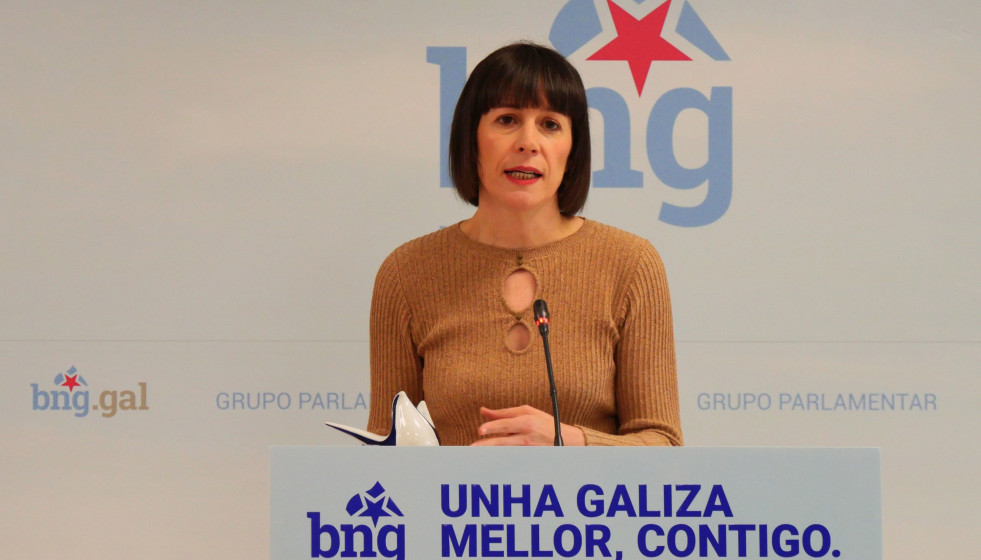 La líder del BNG, Ana Pontón