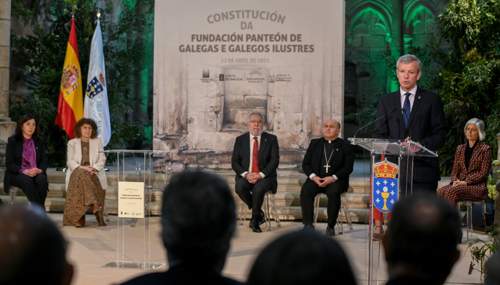 Constitución de la Fundación del Panteón de Galegas e Galegos Ilustres