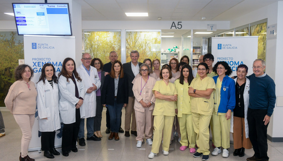 Arranca este sábado la fase piloto del proyecto 'Xenoma Galicia', que evaluará el mapa genómico de 400.000 gallegos.