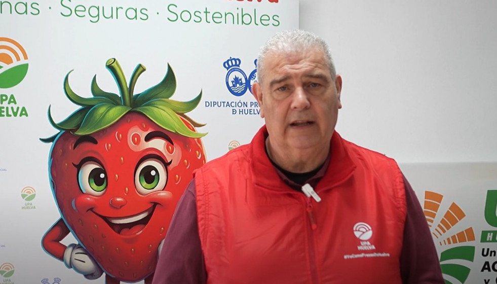 Presentación de la campaña de reparto de fresas