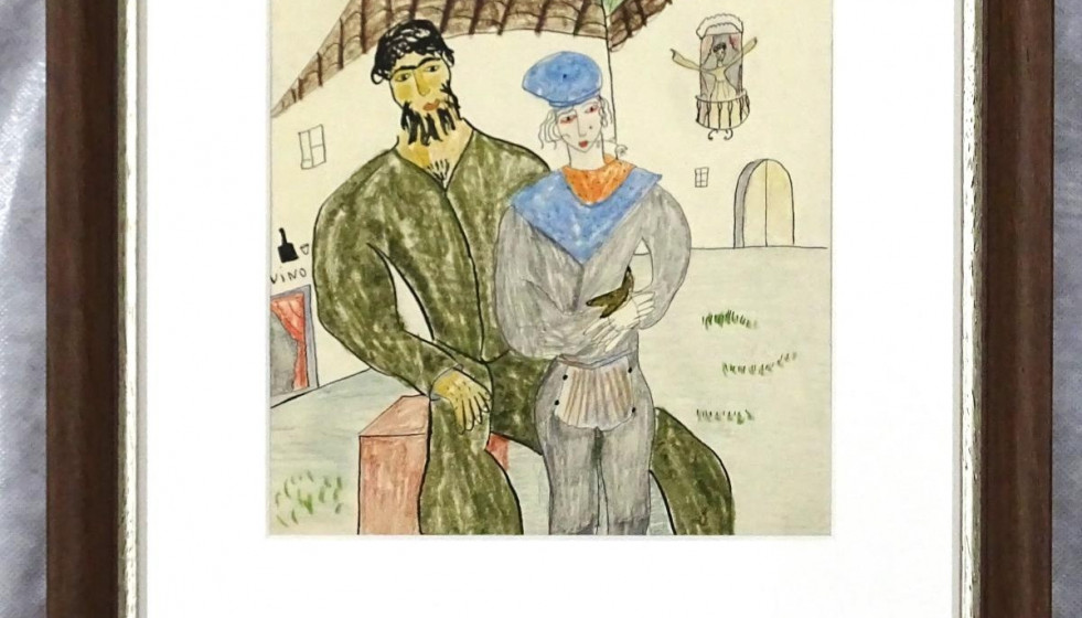 La Obra 'Hombre Y Joven Marinero' (1929), Del Poeta Y Artista Federico García Lorca