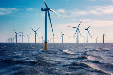 Archivo - Energía eólica marina