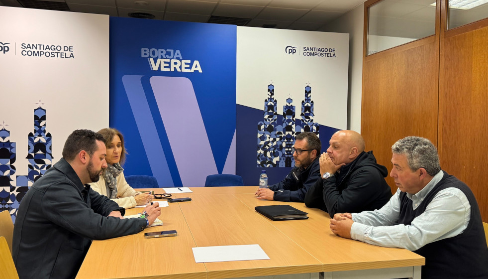 Reunión con el sector del taxi.