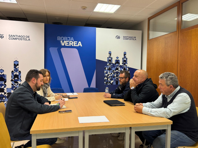 Reunión con el sector del taxi.