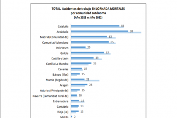 Muertes  trabajo informe ugt