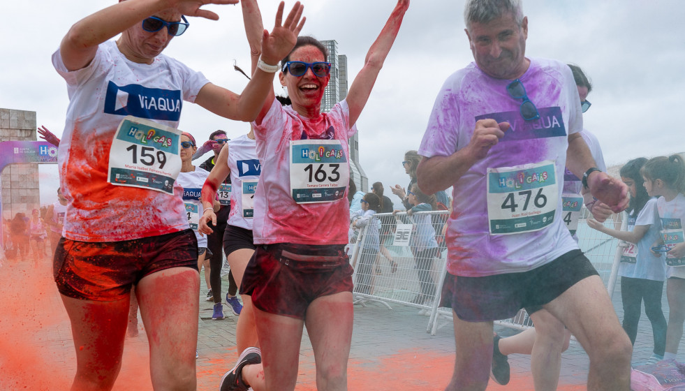 Carrera 'Holi Gaiás'.
