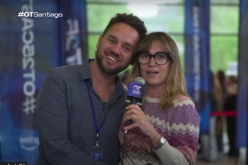 Presentandores de OT en el Casting de Santiago
