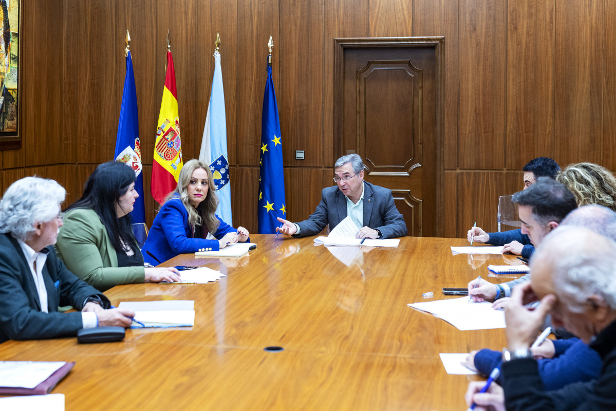 Reunión da Xunta de Goberno da Deputación de Ourense.