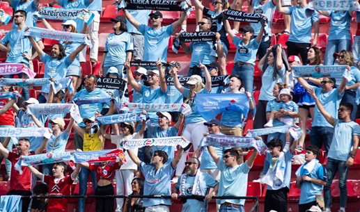 Afición celta de vigo