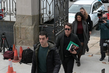 Archivo - Alejandro M.R., uno de los acusados por la muerte de Samuel Luiz, a la entrada de la Audiencia Provincial de A Coruña