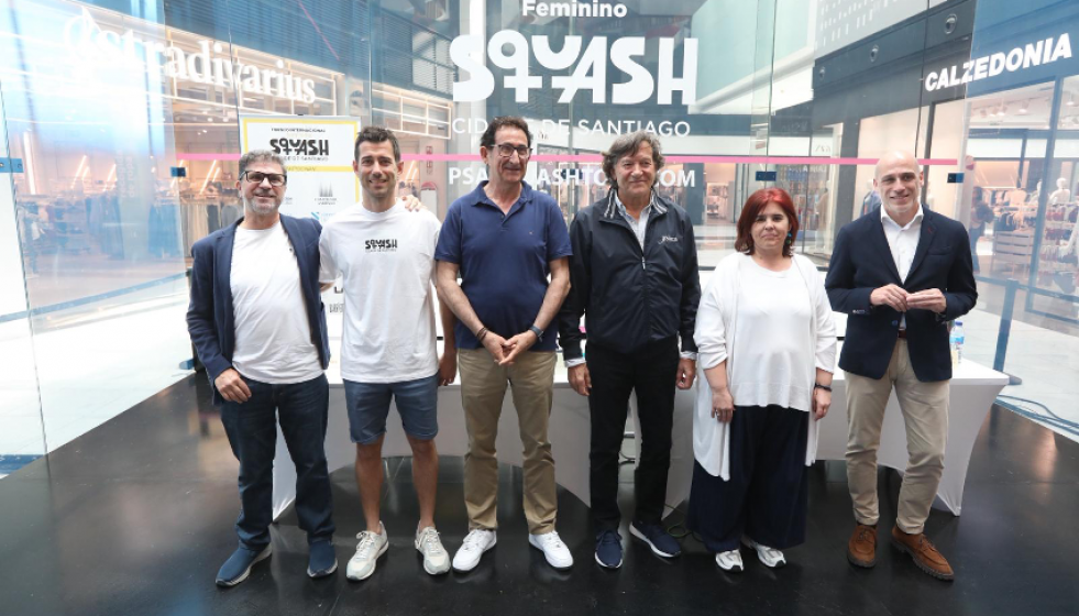 Presentación del torneo de Squas en As Cancellas Santiago