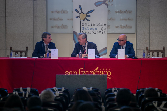 El Conselleiro De Sanidade, Antonio Gómez Caamaño, En La Reunión De Deterioro Cognitivo De La Sociedade Galega De Neuroloxía
