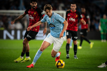 Fer López en una imagen del RC Celta
