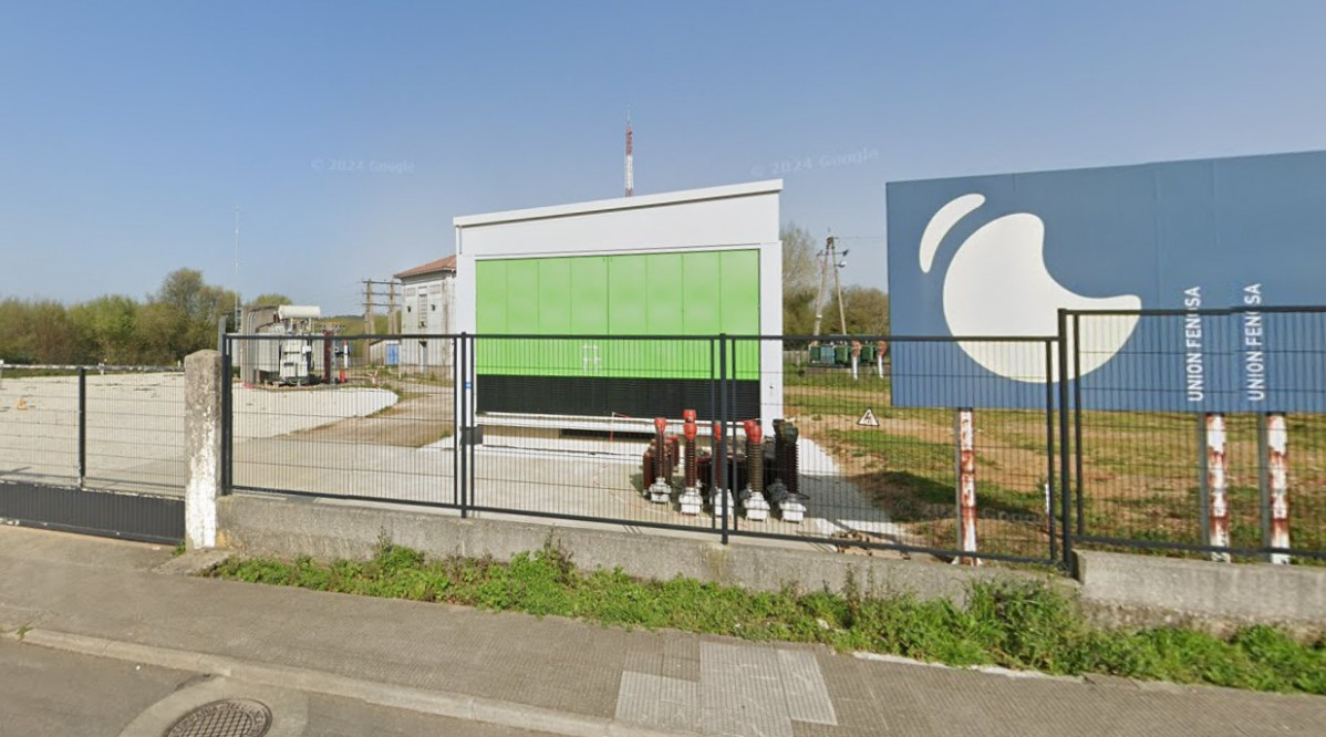 Subestaciu00f3n elu00e9ctrica en Carballo