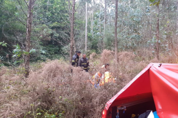Trasladado un hombre tras caer de su caballo en A Laracha.