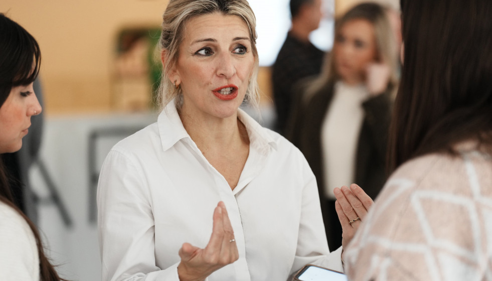 La vicepresidenta segunda y ministra de Trabajo y Economía Social, Yolanda Díaz