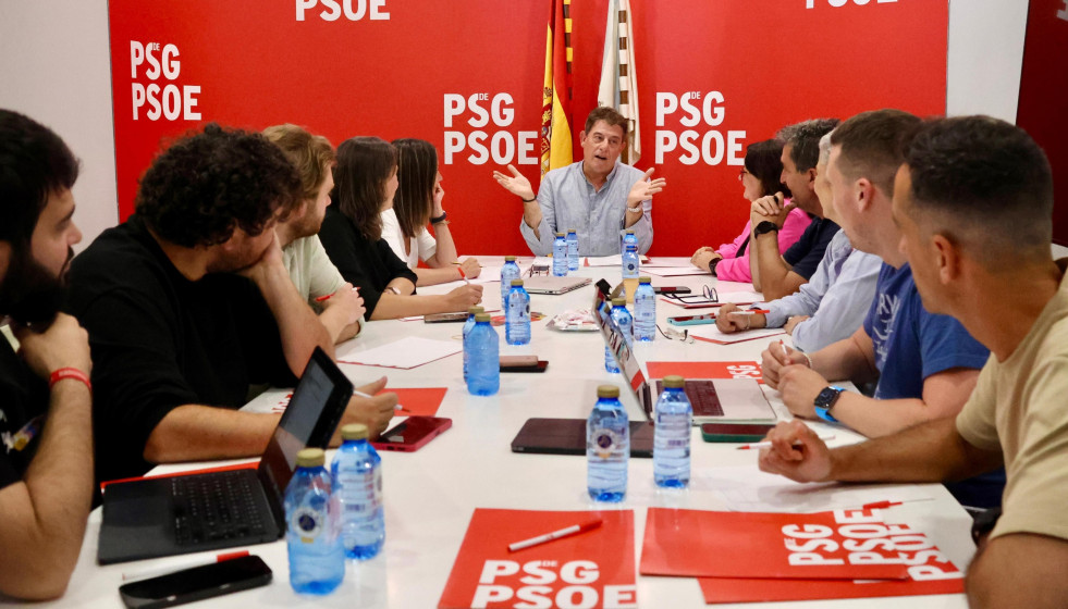 El secretario xeral del PSdeG, José Ramon Gómez Besteiro.