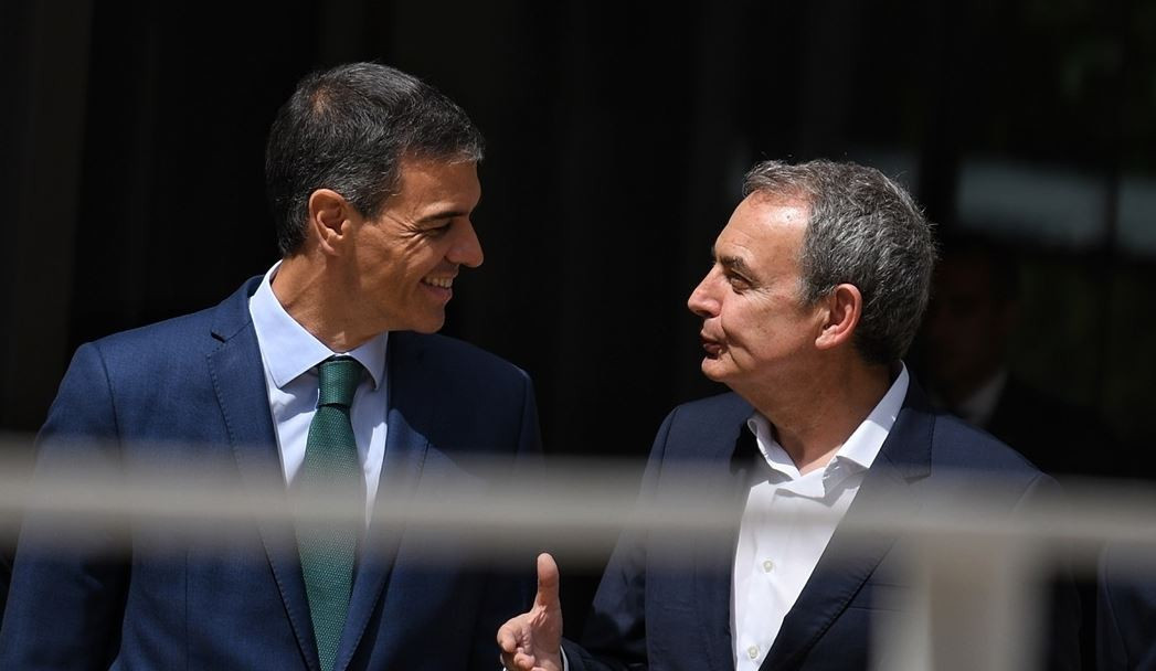 Zapatero y Pedro Su00e1nchez