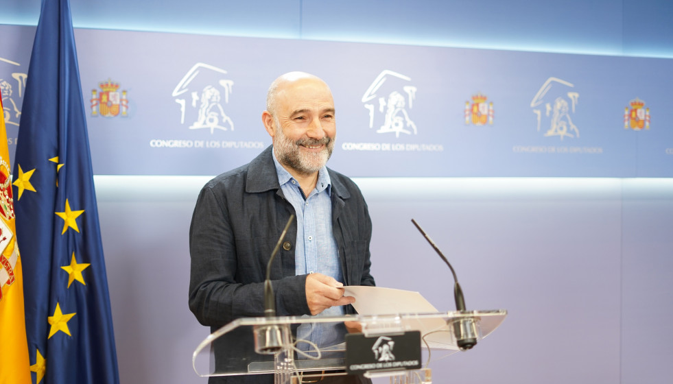 Archivo - El diputado del BNG en el Congreso, Néstor Rego.