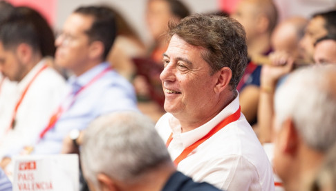 El secretario xeral del PSdeG, José Ramón Gómez Besteiro.