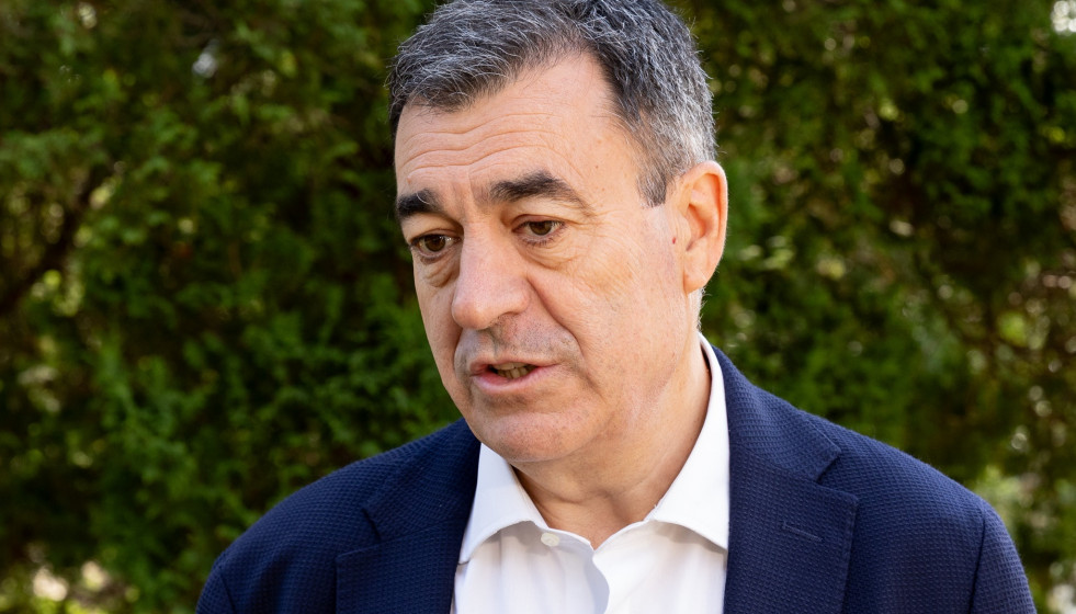 El conselleiro de Educación, Ciencia, Universidades e Formación Profesional, Román Rodríguez.