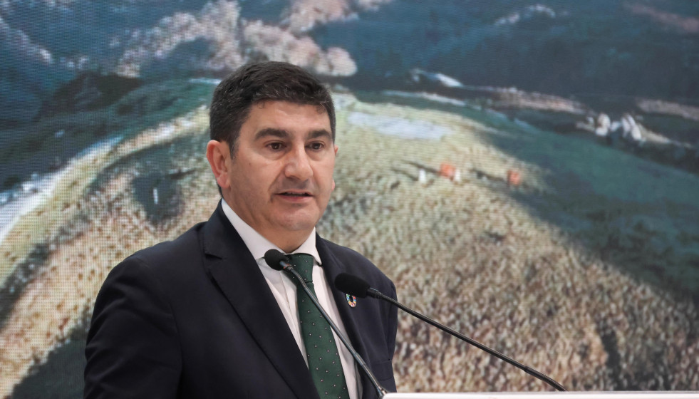 El delegado del Gobierno de Galicia, Pedro Blanco.