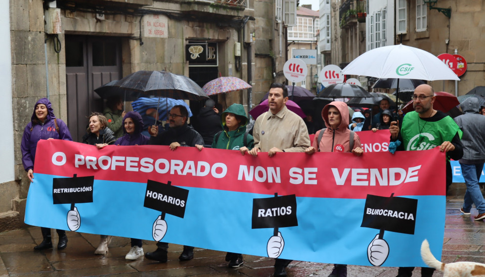 Huelga profesores