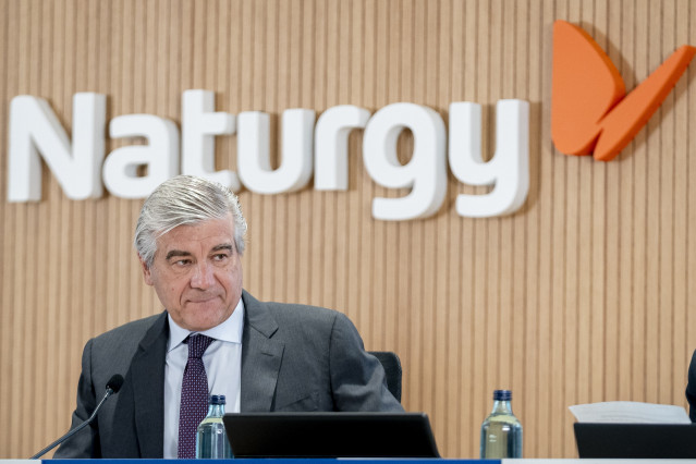 Archivo - El presidente de Naturgy, Francisco Reynés, ofrece una rueda de prensa para presentar los resultados del primer semestre del año de la compañía, a 23 de julio de 2024, en Madrid (España). Naturgy obtuvo un beneficio neto de 1.043 millones de eur