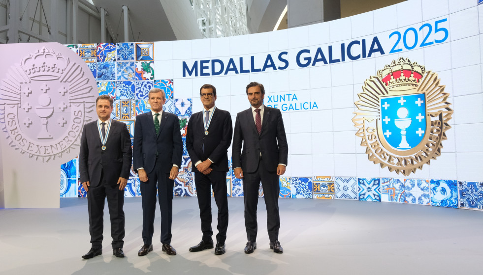 Acto de entrega de las Medallas de Galicia.